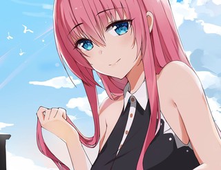 樱花掉落的瞬间